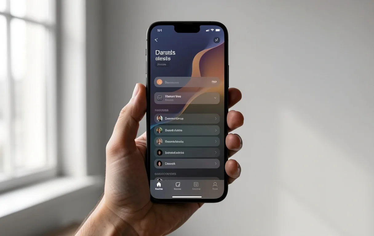Mobile design specimen