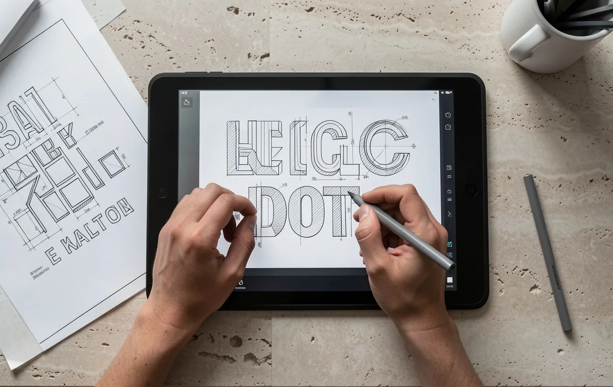 Technical design schematics